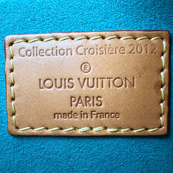 Louis Vuitton Limited Edition Saumur Bag Monogram Flore Perforated 2012 Cruise - Picture 11 of 14